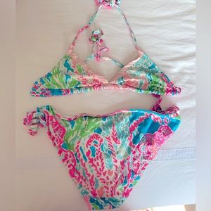 Lily Pulitzer two piece bathing suit